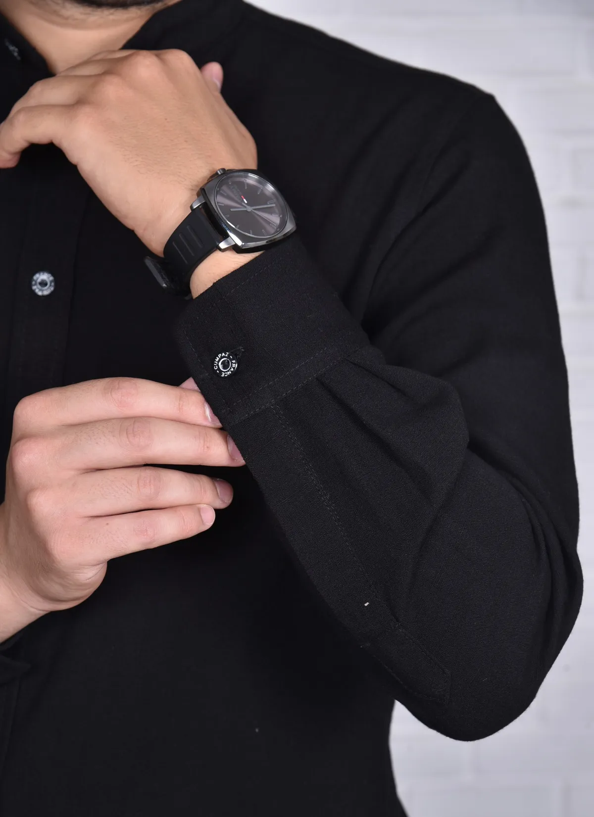 Chemise Kamraya Noir