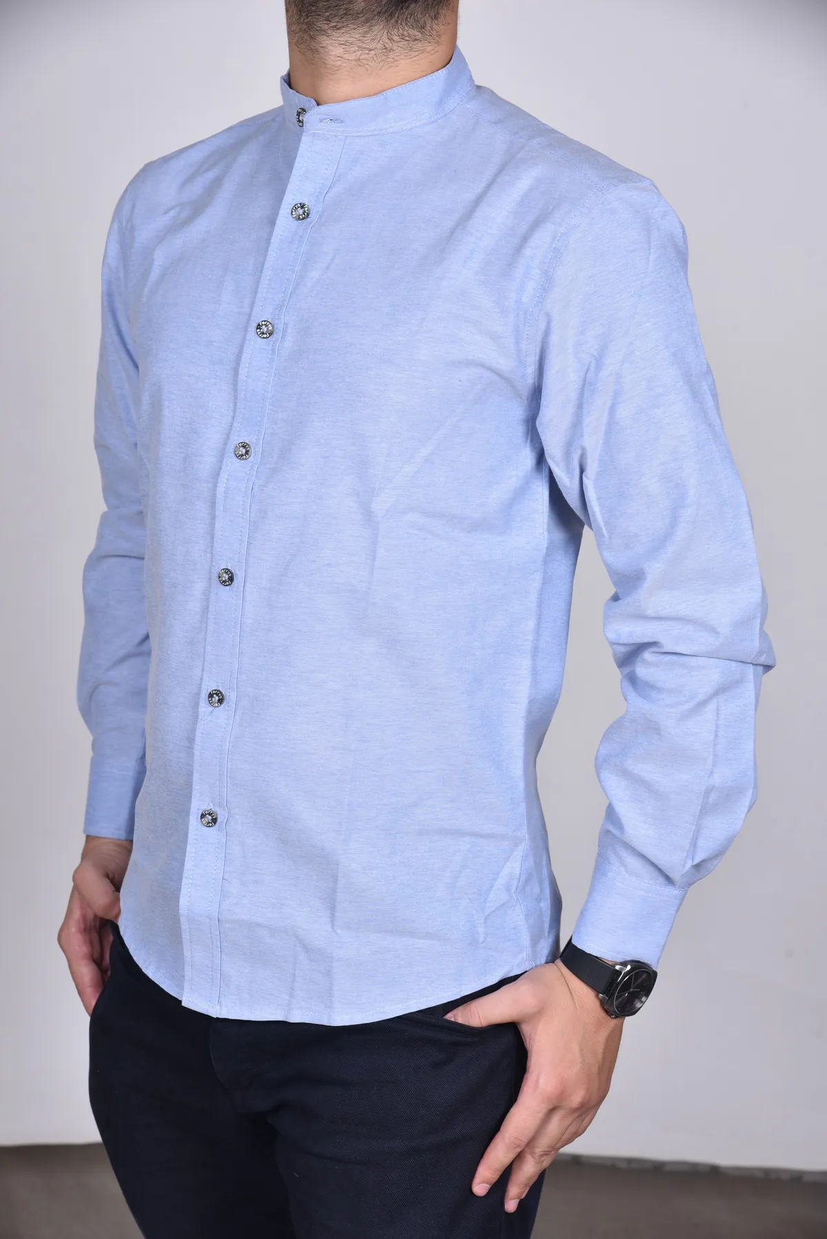 Chemise Kamraya bleu