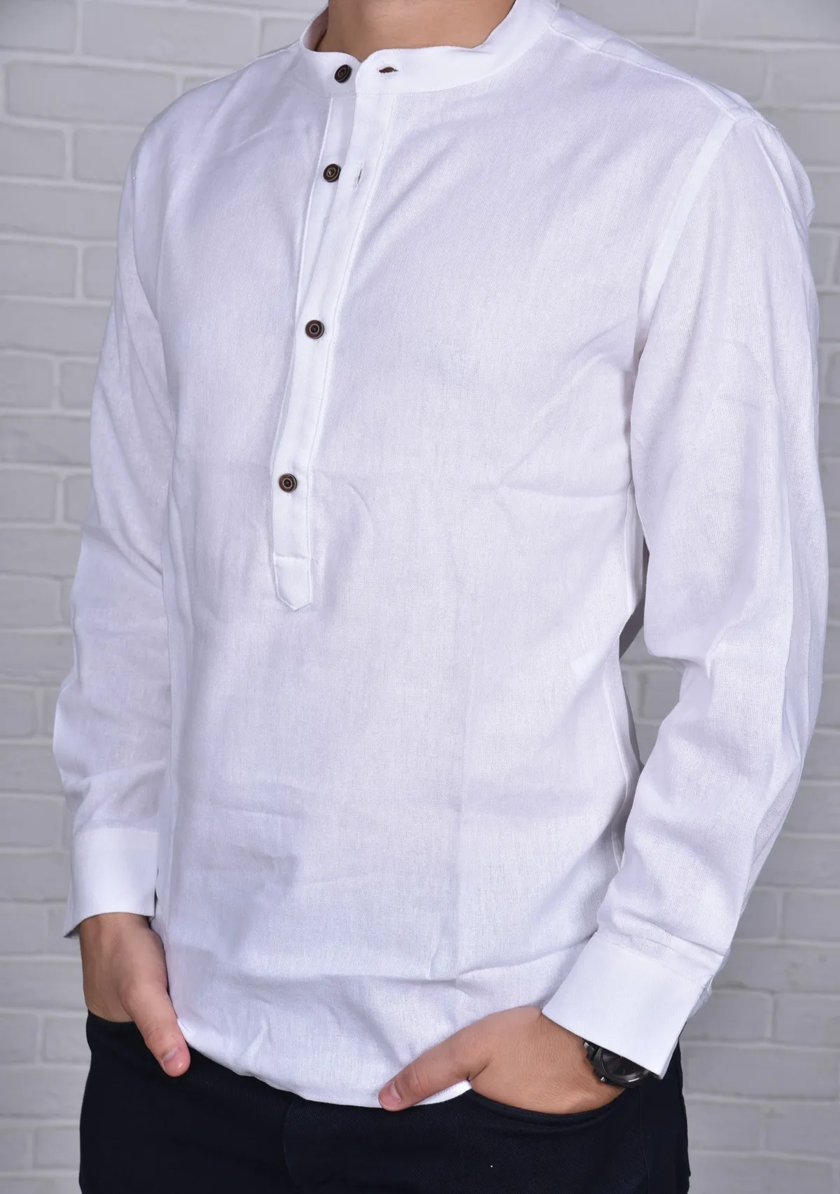 Chemise Oxford Blanc